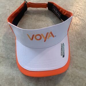 New Orange & White Visor